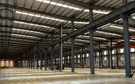 金昌重型钢结构可用于大跨度工业厂房、大型仓库的建造!